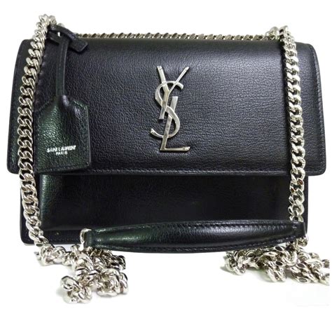 black yves saint laurent purse|yves Saint Laurent black bag.